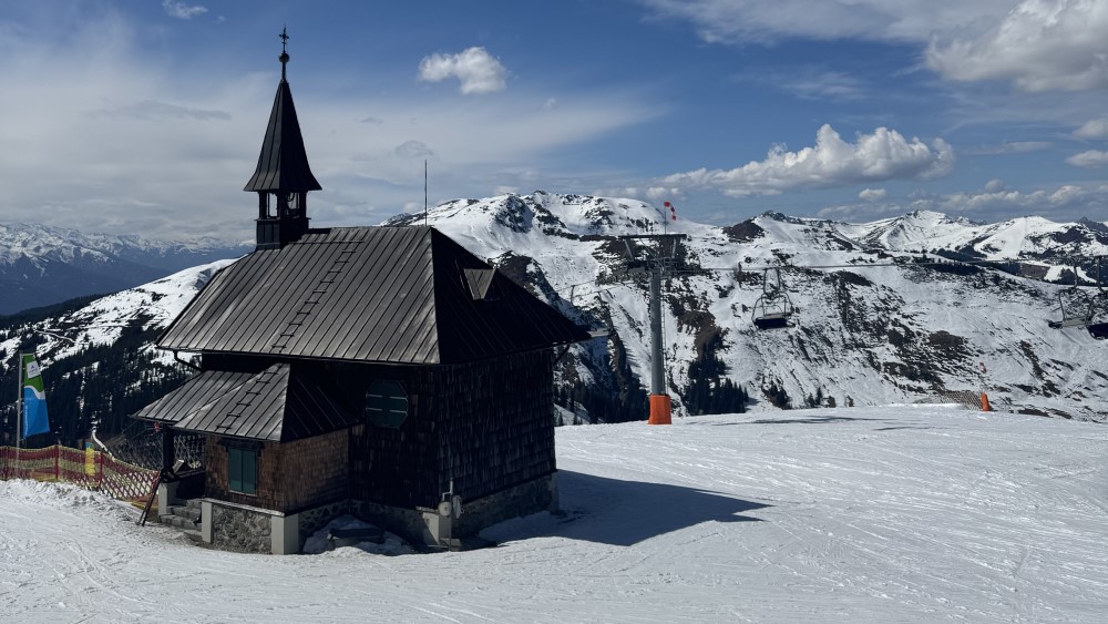 Skiën op de Schmittenhöhe.